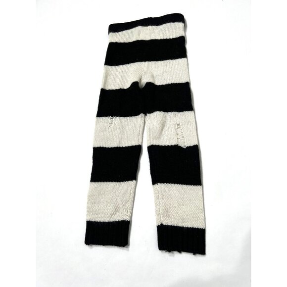 Nununu Striped Knit Pants in White - Picture 2 of 3